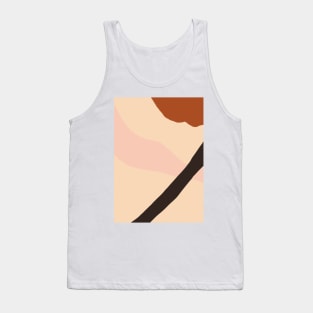 Abstract Earth Tones 3 Tank Top